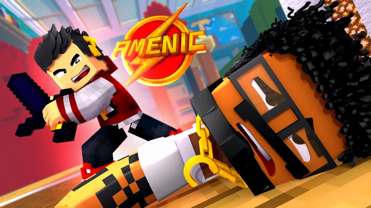 Thumbnail de MINECRAFT feita pela Karl TS