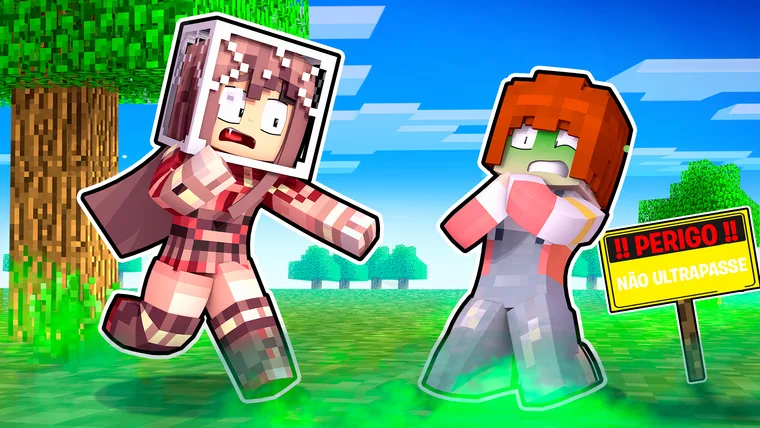 Thumbnail de MINECRAFT feita pela Karl TS
