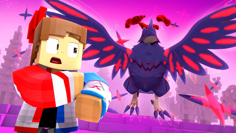 Thumbnail de MINECRAFT feita pela Karl TS